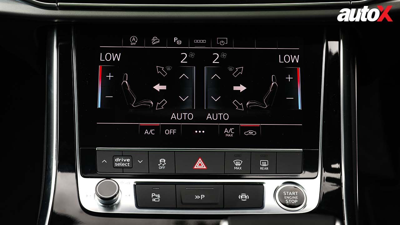 Audi Q8 AC Controls