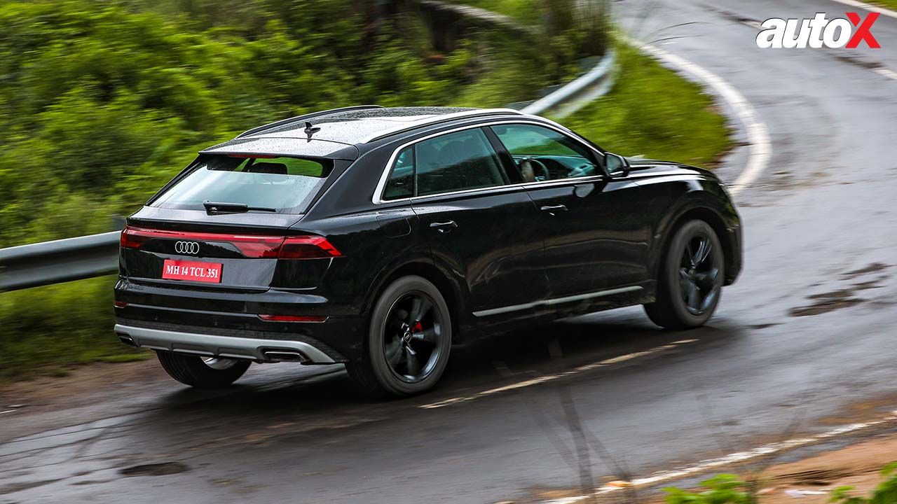 Audi Q8 Rear and Side View