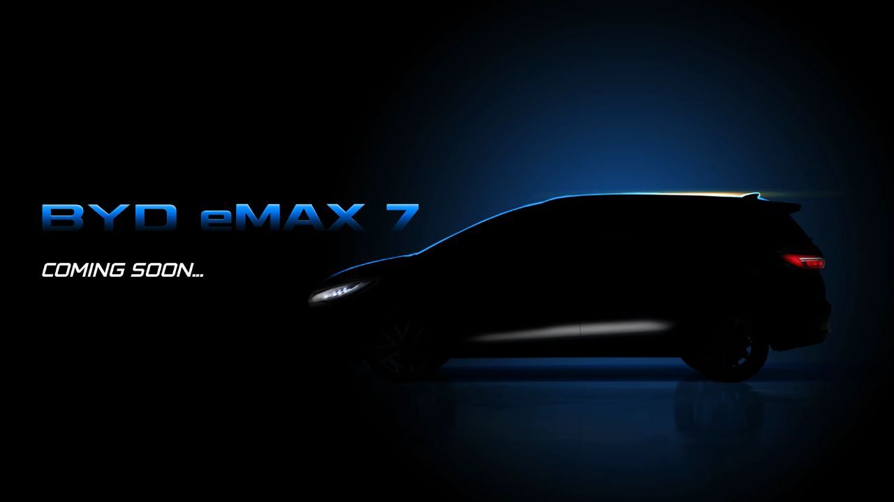 Upcoming BYD Car eMAX 7