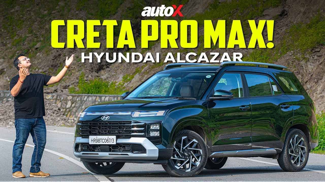 Hyundai Alcazar 2024 New Design Features Tech But Is It Enough First Drive Review AutoX