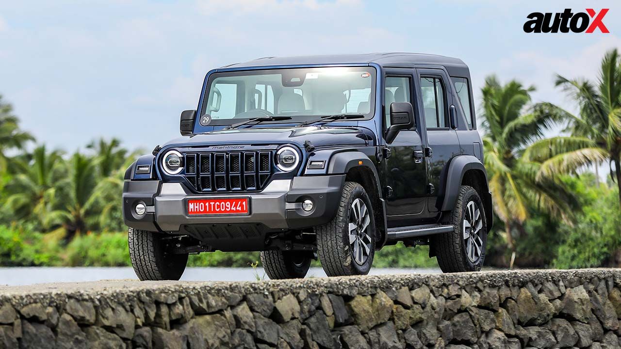 Mahindra Thar Roxx Left Front Three Quarter