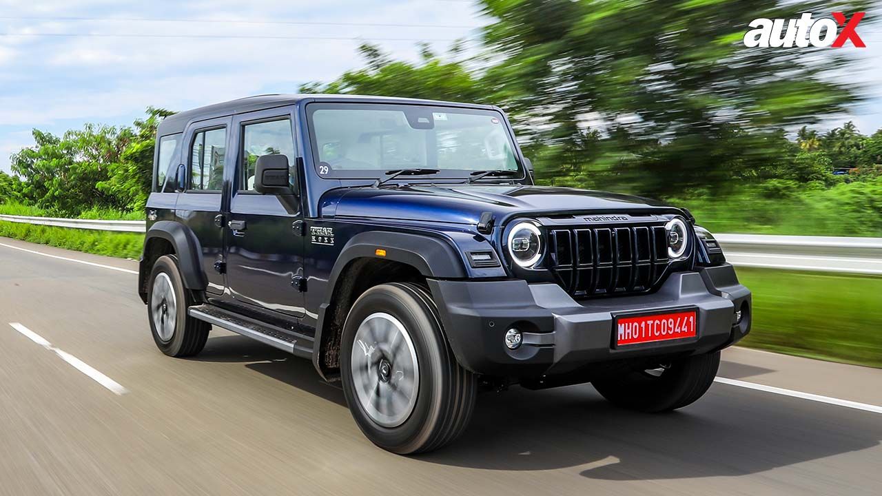 Mahindra Thar Roxx Right Front Three Quarter