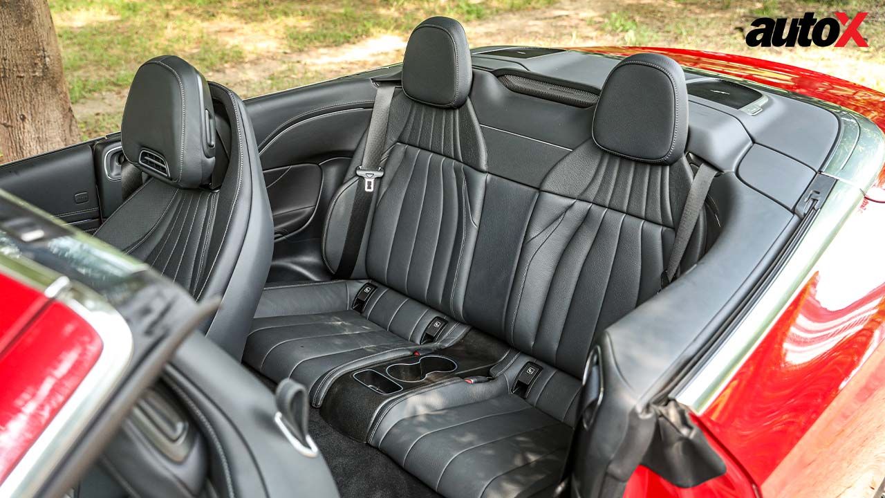 Mercedes Benz CLE 300 Cabriolet Seat Space Review 