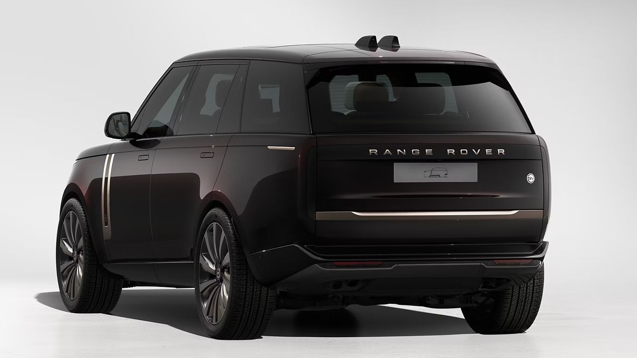 Range Rover Ranthambore Edition Rear Design