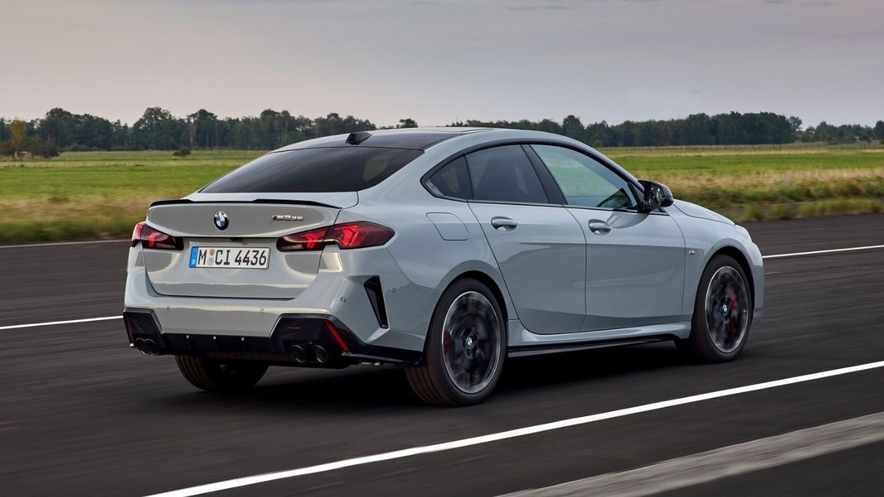 2025 BMW 2 Series Gran Coupe Rear and Side View