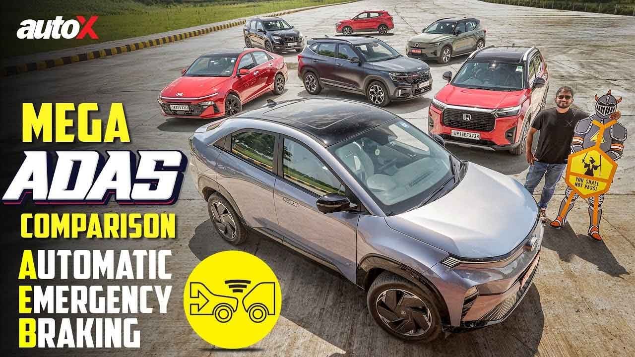 ADAS Comparison 2024 India Elevate Vs Seltos Vs Verna Vs XUV700 Vs Astor Vs Curvv Vs XC40 AutoX