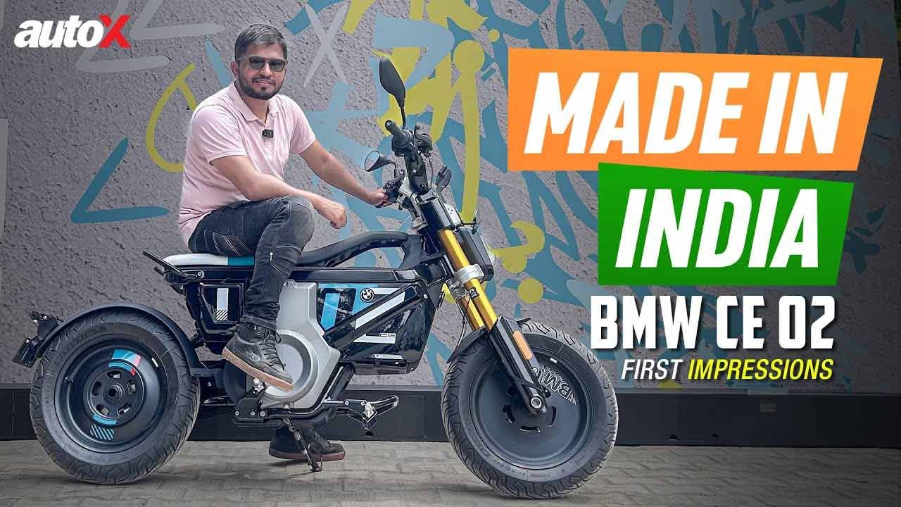 BMW CE 02 First Impressions Everything You Need To Know Electric Scooter India 2024 Autox