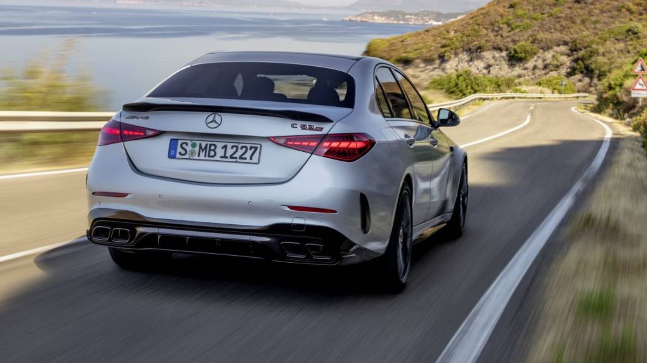 Mercedes AMG C 63 S E Performance Rear View