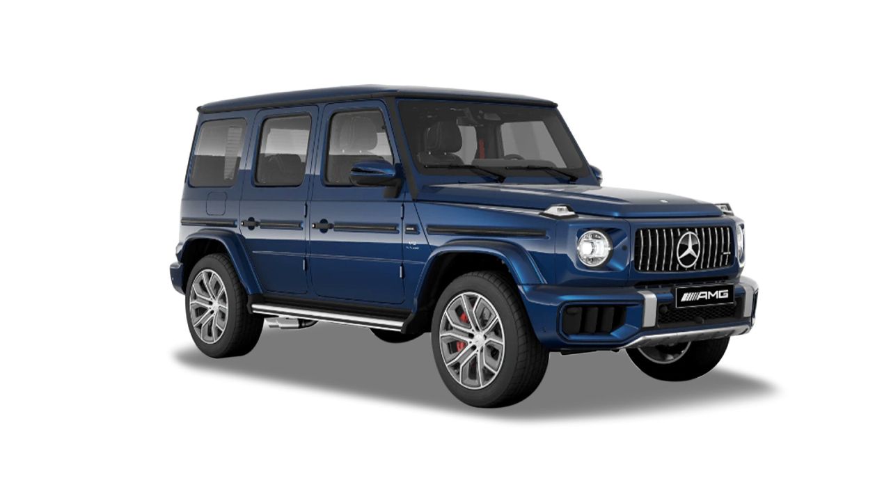 Mercedes Benz AMG G Class Brilliant blue