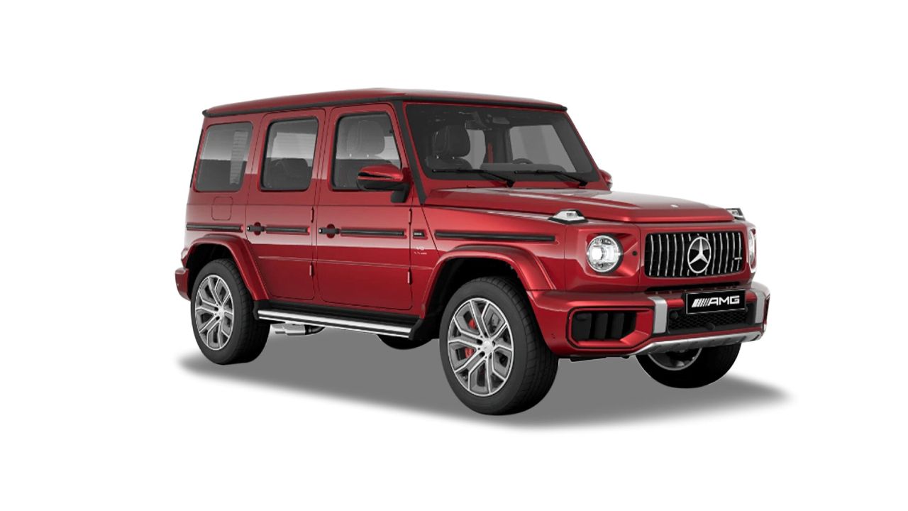 Mercedes Benz AMG G Class Hyacinth red Metallic