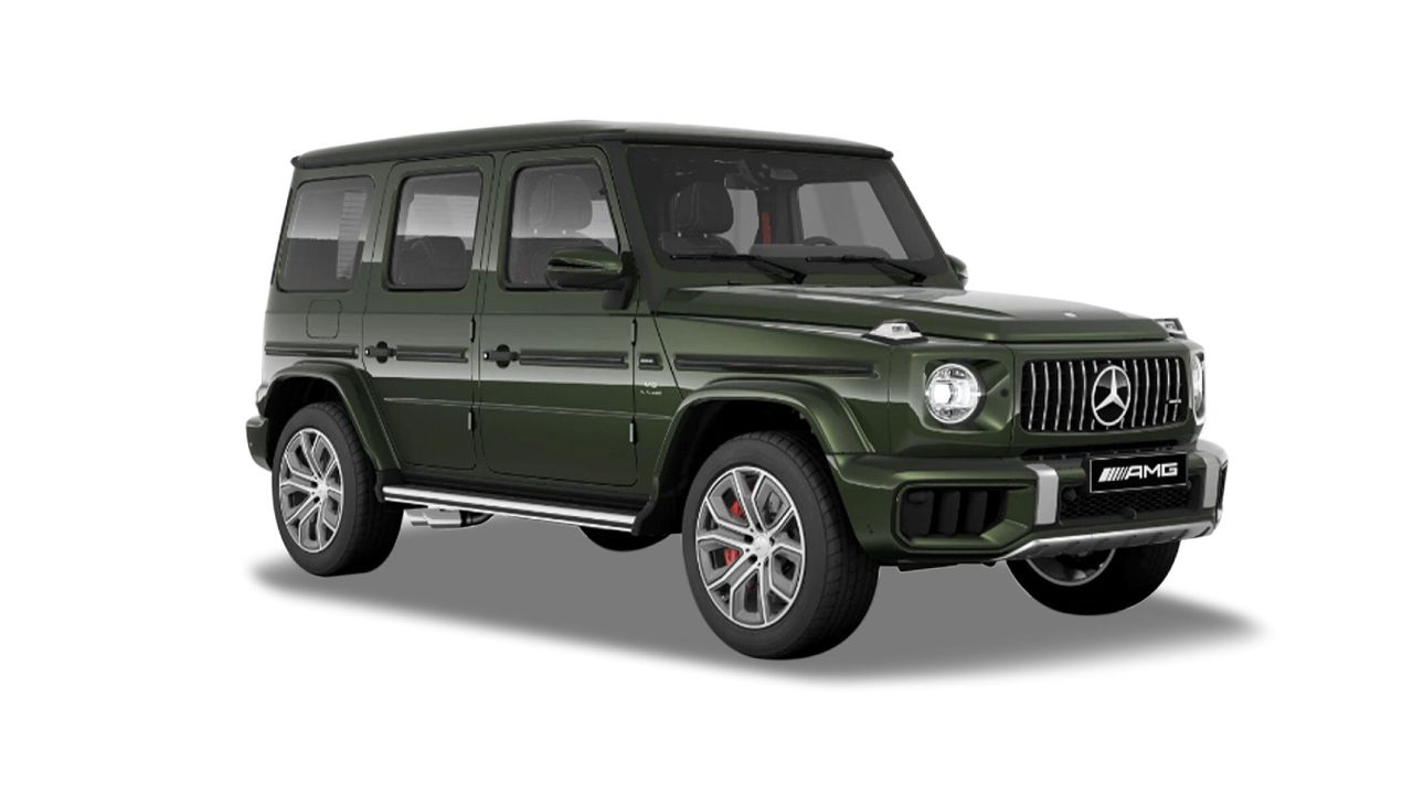 Mercedes Benz AMG G Class Olive Metallic