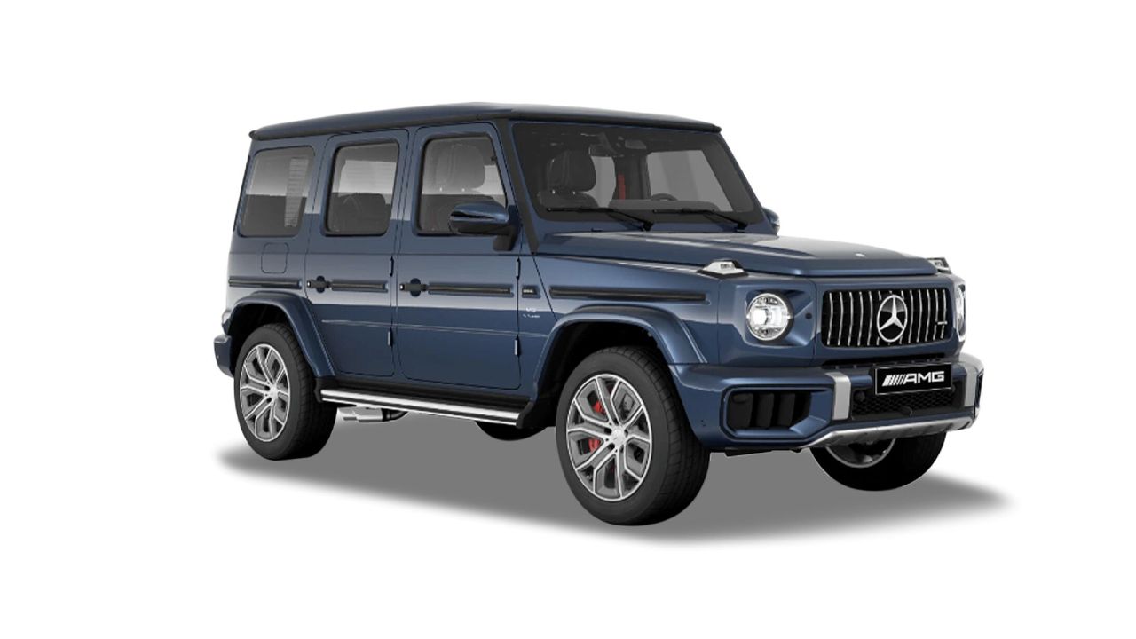 Mercedes Benz AMG G Class Sodalite blue