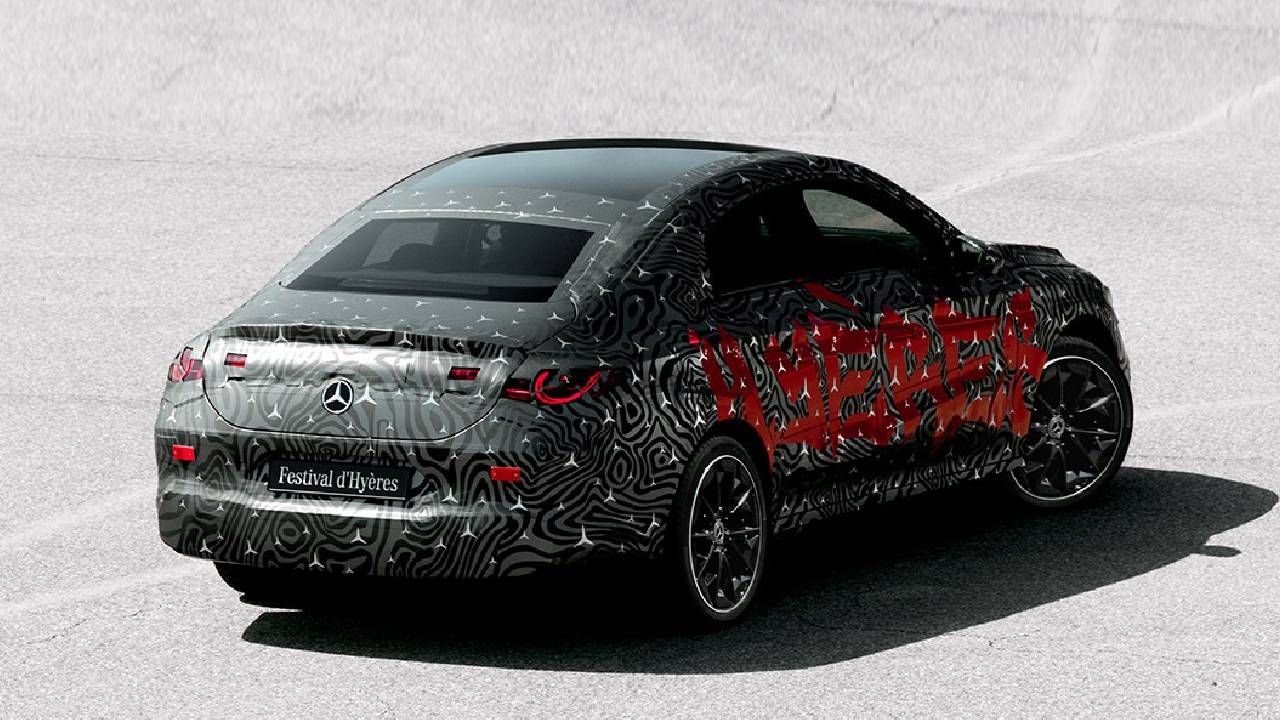 New Mercedes Benz CLA Rear and Side Design