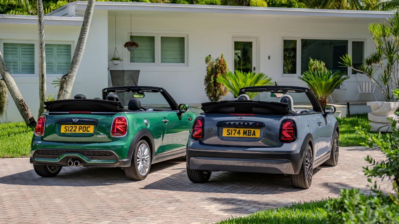 New Mini Cooper Convertible Rear