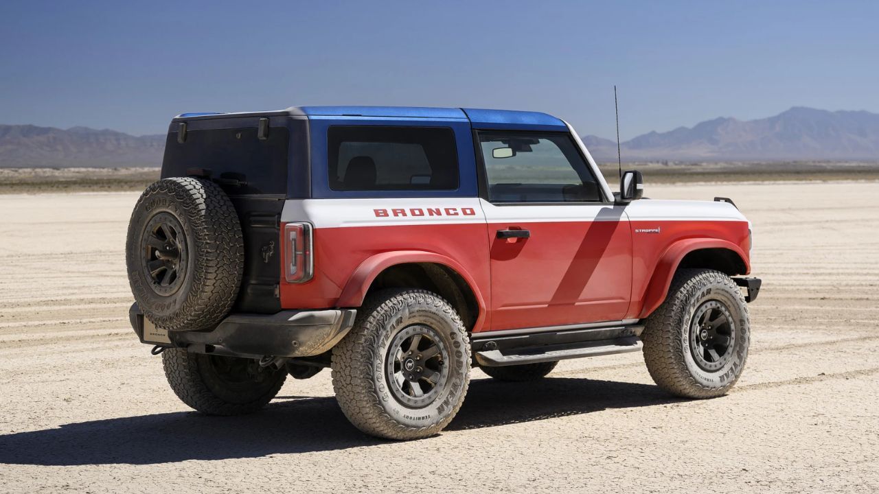 2025 Ford Bronco Stroppe Special Edition Side and Rear View