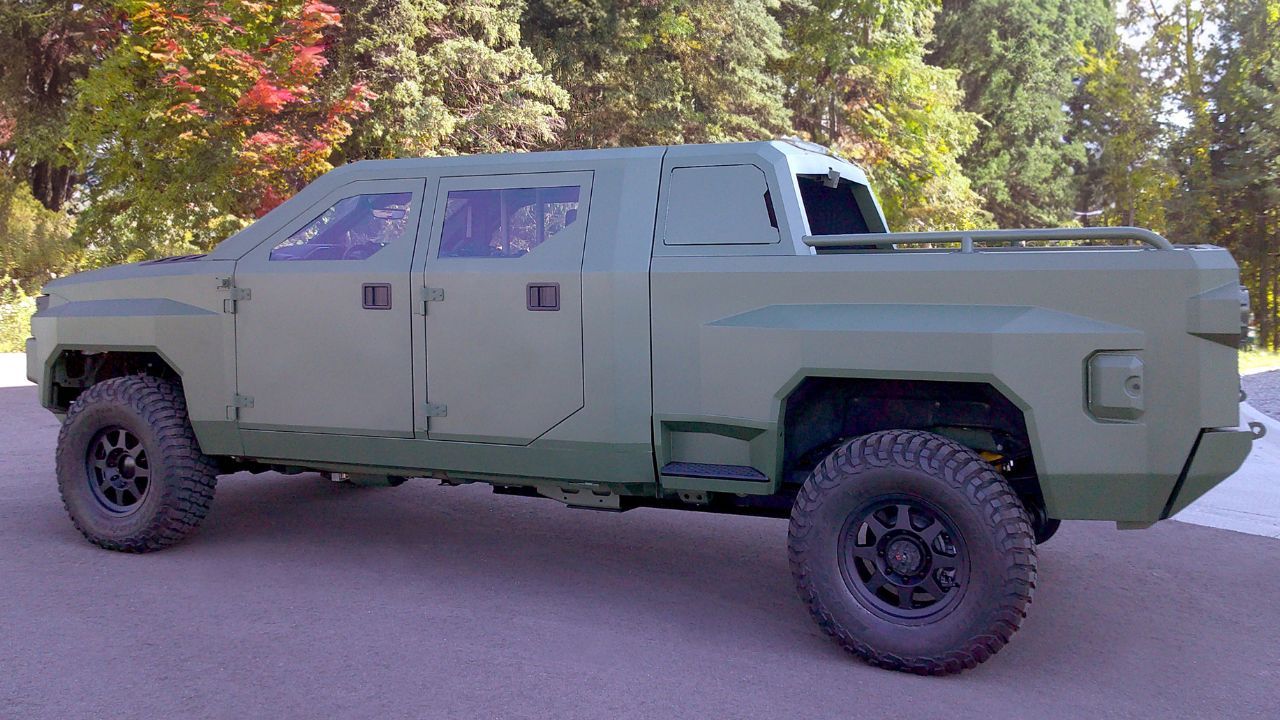 GM Defense Next Gen Tactical Vehicle Side Profile