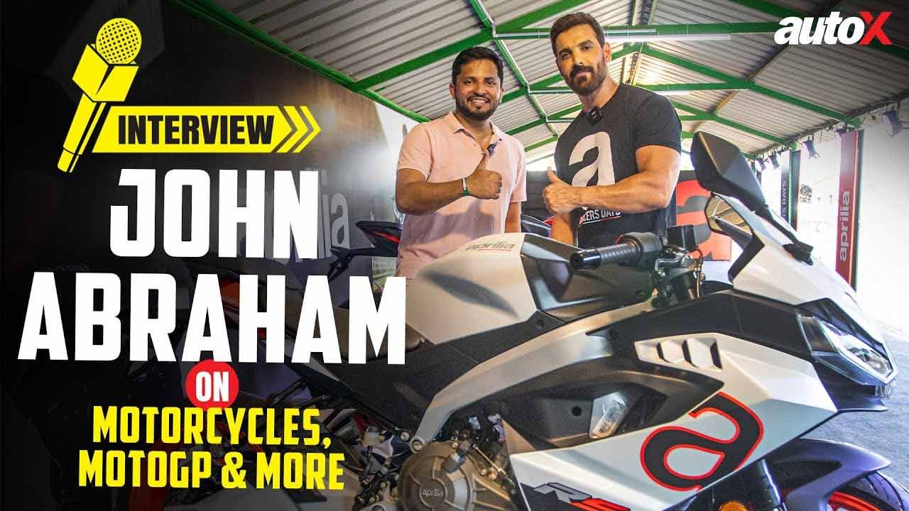 John Abraham On Motorcycling Dhoom Remake MotoGP Aprilia More Interview 2024 India AutoX