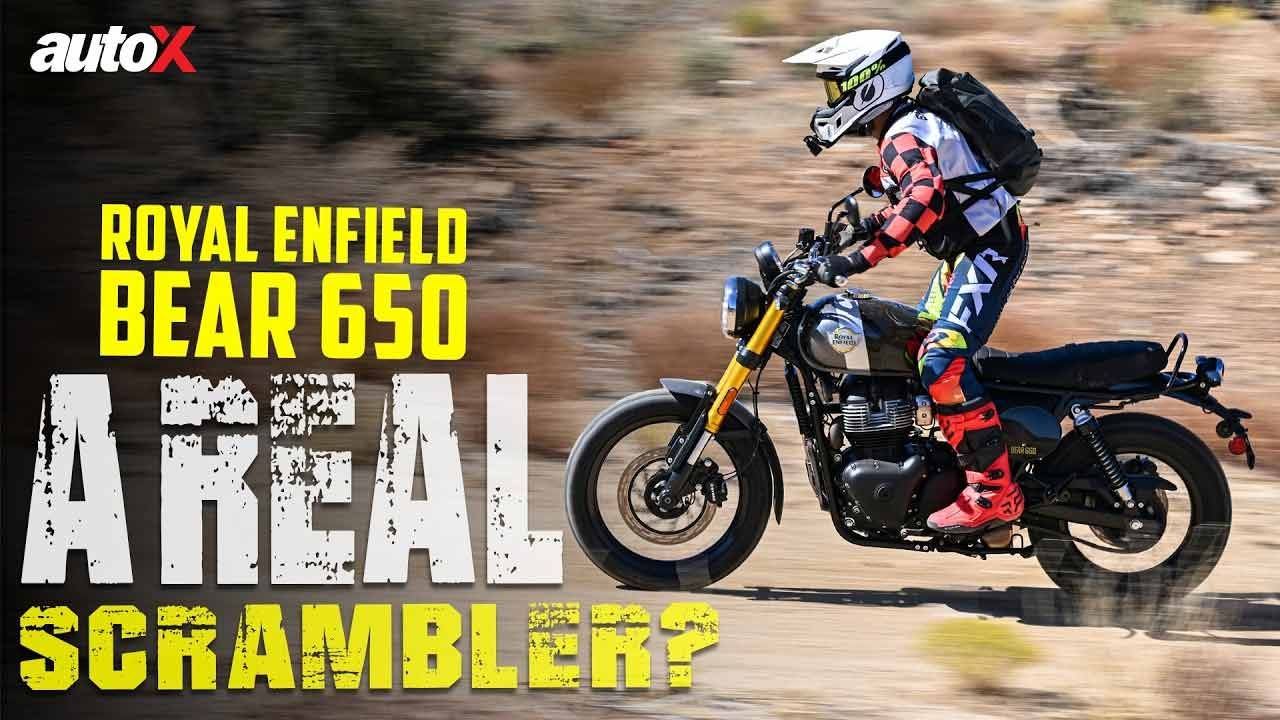 New Royal Enfield Bear 650 First Ride Review Offroad Machine Or Overdressed Interceptor AutoX