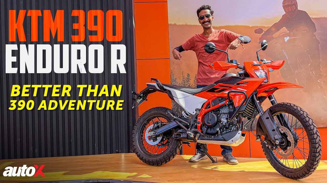 2025 KTM 390 Enduro R India Debut The Perfect Street Legal Dual Sport Bike First Look AutoX