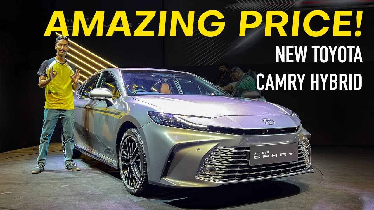 2025 Toyota Camry Hybrid Launched In India 25 49 Kmpl Mileage All Details Revealed AutoX