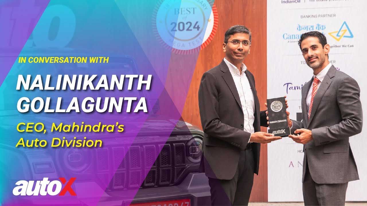 Brand Thar Is For All Indians Nalinikanth Gollagunta CEO Mahindra Auto Division AutoX Awards 2024