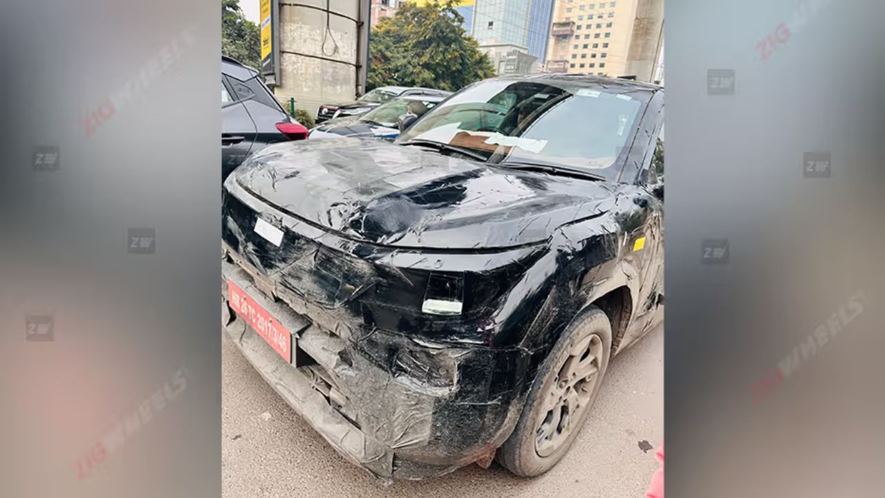 Maruti Suzuki E Vitara Spy Front