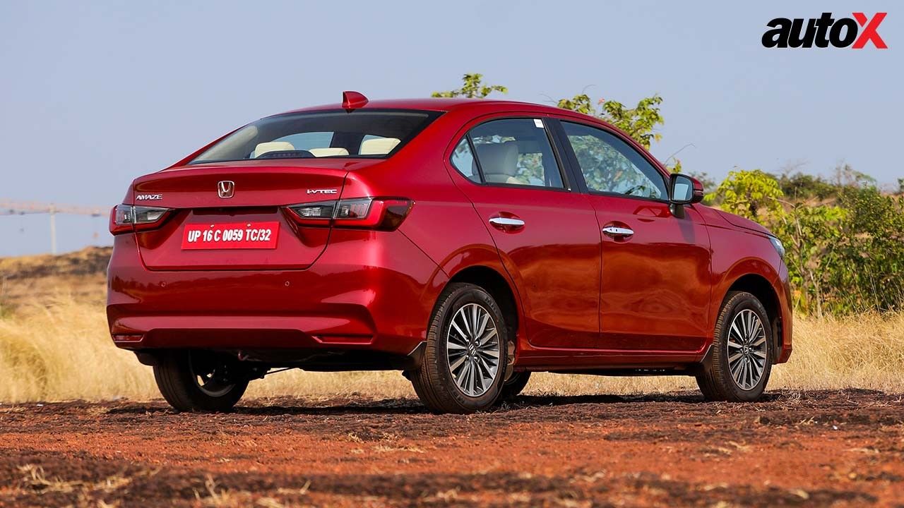 New Gen Honda Amaze Rear Design